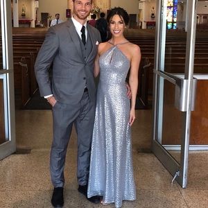 Morilee Formal sequin prom dress